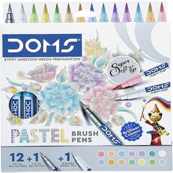 DOMS Pastel Brush Pen 14 Shades